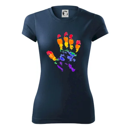 LGBT hand print