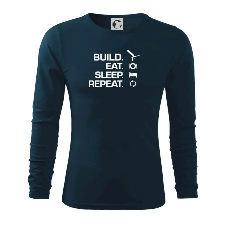 Build eat sleep repeat - montážna pena
