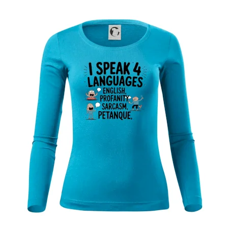 I speak 4 language - Petanque