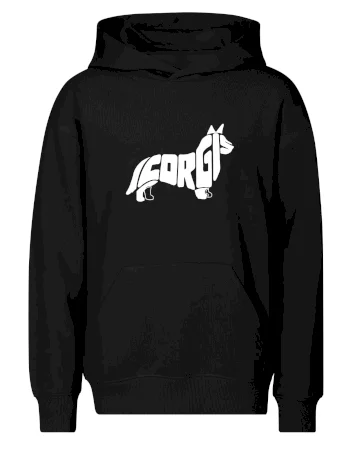 Corgi - nápis v tele