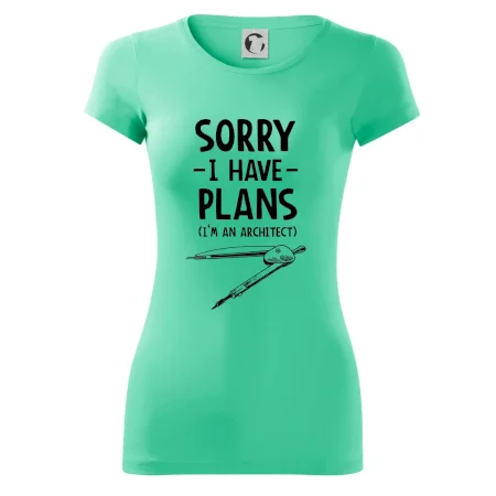 Sorry I have plans - architect