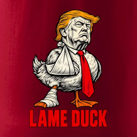 Donald Trump lame duck rytina