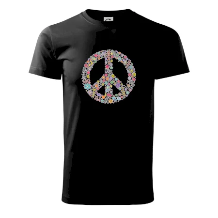 Peace symbol lístočky