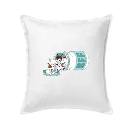 Bullterrier Friends Forever zelené (Pecka design)