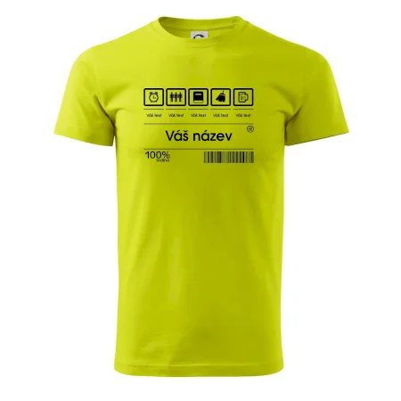 Čárový kód - Vlastní text