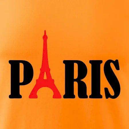 Paris nápis Eiffelova veža