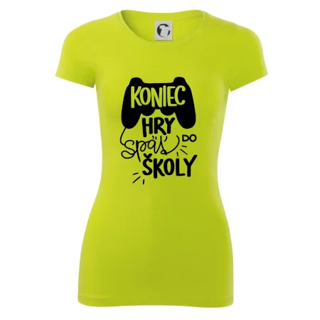Koniec hry, späť do školy