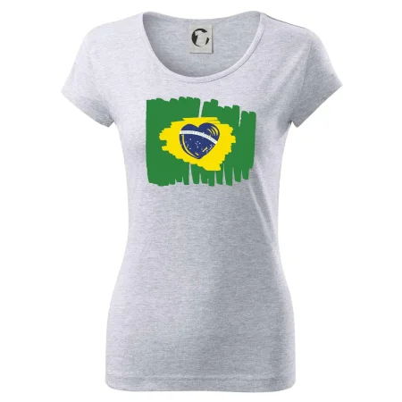 Brazília vlajka srdca