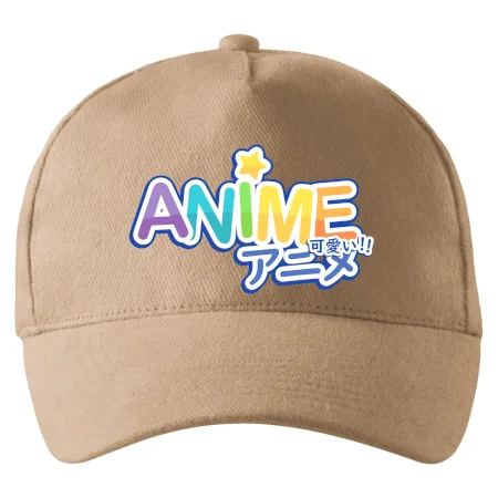 Anime nápis dúhový