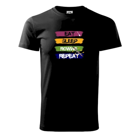 Eat sleep rowing repeat farebné