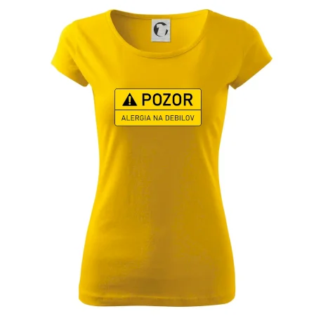 Pozor alergia na debilov