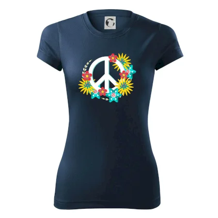 Peace symbol abstraktný