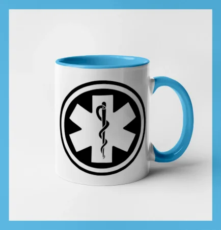 Rescue logo samostatné guľaté