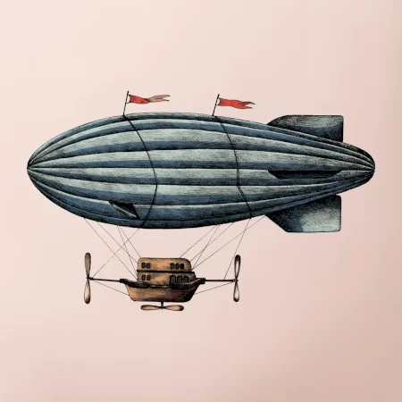 Vzducholoď farebná