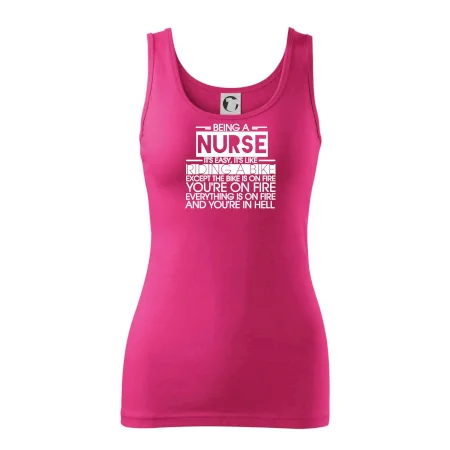 Being a nurse - bike