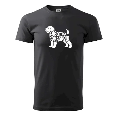Lagotto romagnolo nápis v tele