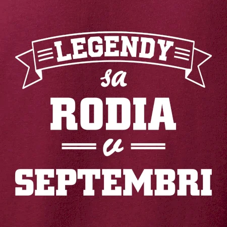 Legendy sa rodia v septembri