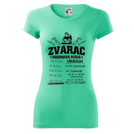 Hodinová mzda zvárač