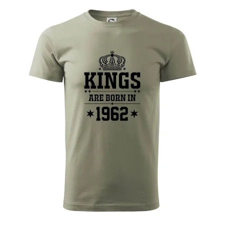 Kings are born in 1962