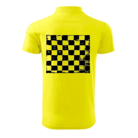 Šachovnica čierna kreslená
