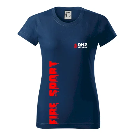 DHZ (oheň, firesport, názov sboru - vlastný nápis)