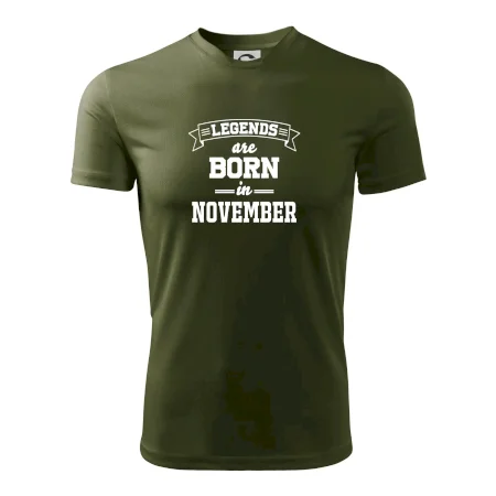 Legends are born in November