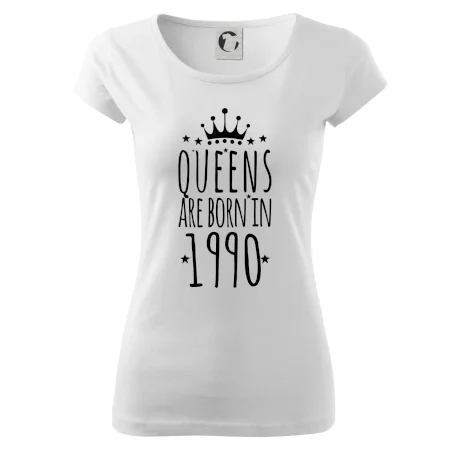 Queens are born in 1990