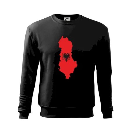 Albánsko mapa a znak