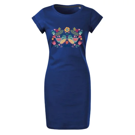 Folklór - dva farebné vtáčiky