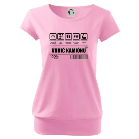 Čiarový kód - Vodič kamiónu