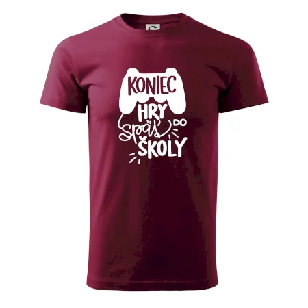 Koniec hry, späť do školy