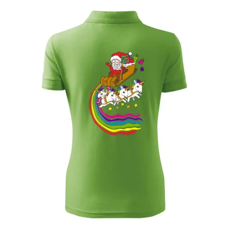 Santa a jednorožce (Pecka design)