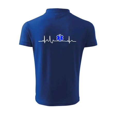 EKG rescue modrá hviezda