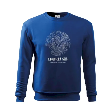 Lomnický štít - vrstevnice v kruhu