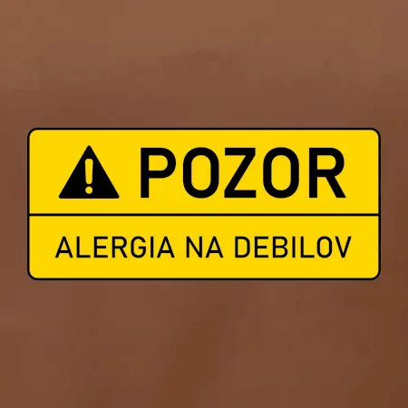 Pozor alergia na debilov