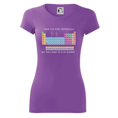 I wear this shirt periodically but only when I'm in my element