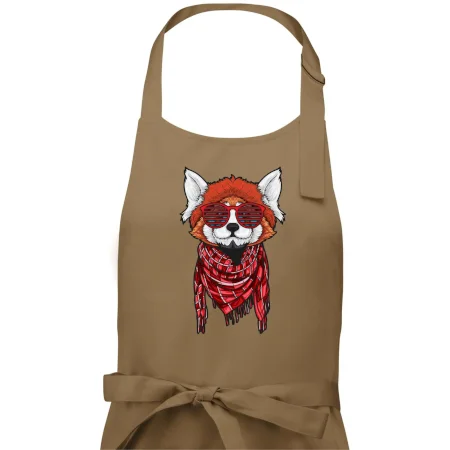 Červená panda hipster