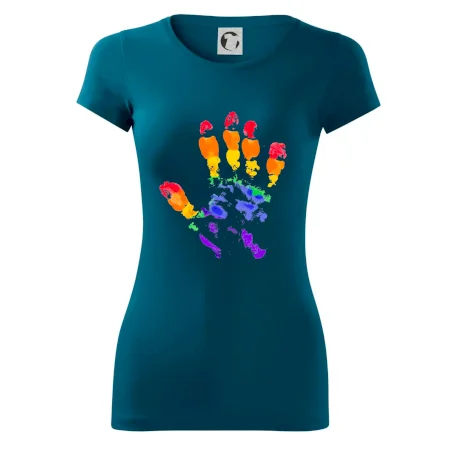 LGBT hand print