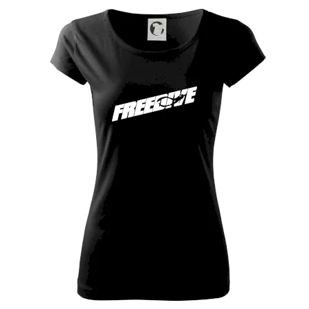 Freedive - nápis s potápačom