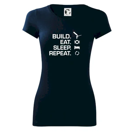 Build eat sleep repeat - montážna pena