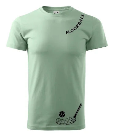 Floorball nápis šikmo