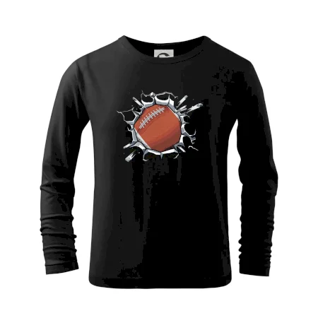 Americký futbal lopta v triku