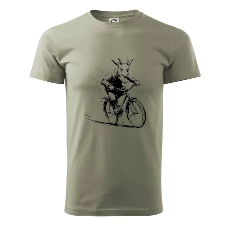 Drsný cap na bicykli
