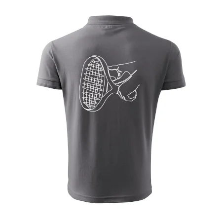 Tenisová raketa jedným ťahom