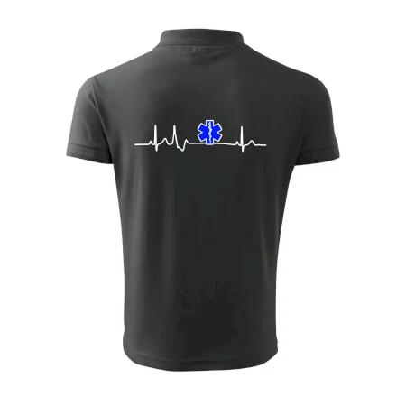 EKG rescue modrá hviezda