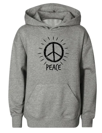Peace symbol čiernobiely
