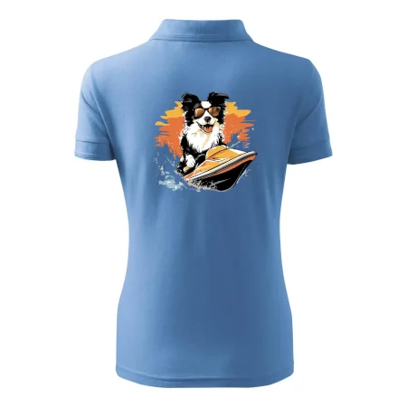 Border Kólia na vodnom skútri