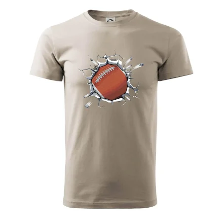 Americký futbal lopta v triku