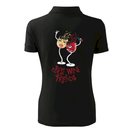 Best wine friends dancing (Pecka design)