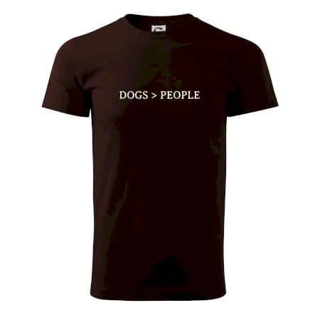 Dogs > People
